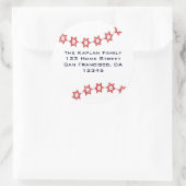 Jewish Star Baseball Sticker (Tas)