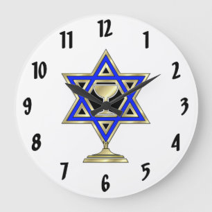 Jewish Star Grote Klok