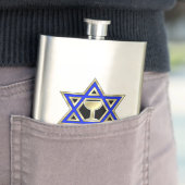 Jewish Star Heupfles (Voorbeeld)