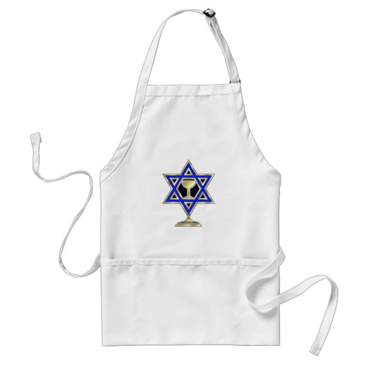 Jewish Star Standaard Schort (Voorkant)