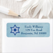 Jewish Star van David Etiket (Insitu)