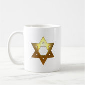 Jewish Star van David Koffiemok (Links)