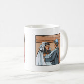 Jewish Wedding Ceremony Koffiemok (Voorkant rechts)