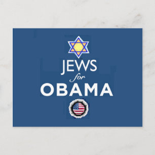 JEWS OBAMA-Briefkaart Briefkaart