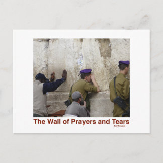 JEWS VOOR JERUSALEM GIFT BRIEFKAART