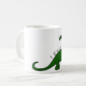 J'existe tasse de dinosaure de brontosaure (Devant gauche)