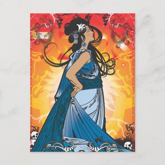 Jezebel Briefkaart (Voorkant)