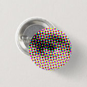 Jezebel Eyes Ronde Button 3,2 Cm (Voorkant /achterkant)