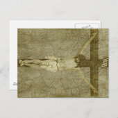 Jezus aan het kruis briefkaart (Voorkant / Achterkant)