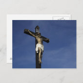 Jezus aan het kruis briefkaart (Voorkant / Achterkant)