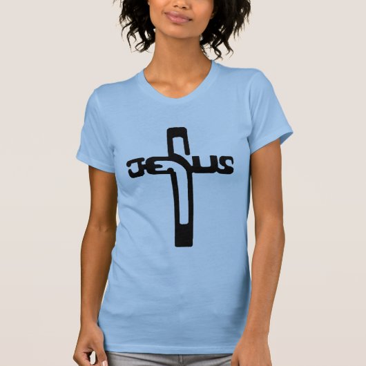 Jezus aan het kruis t-shirt (Voorkant)