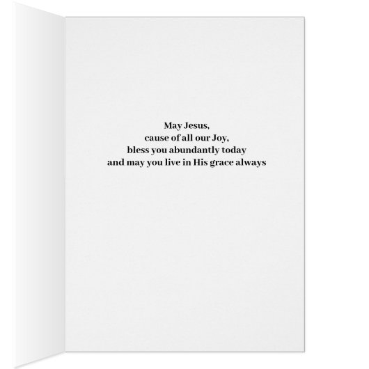 Jezus, al onze vreugde en zegeningen (Binnen (Rechts))