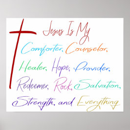 Jezus... alles poster