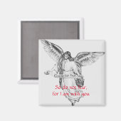 Jezus als engel magneet (Voorkant / Achterkant)