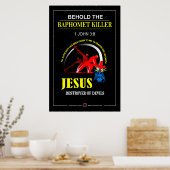 Jezus - Baphomet Killer Poster (Keuken)