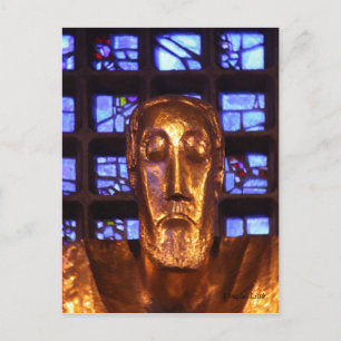 Jezus beeld, Kaiser Wilhelm Memorial Church Briefkaart
