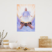 Jezus Bible Vintage poster (Keuken)