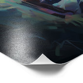 Jezus bidt foto foto afdruk (Hoek)