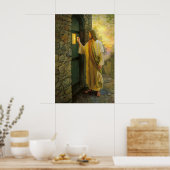 Jezus bij de poster van je deur (Keuken)