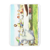 Jezus bij het huwelijk van Cana Magneet (Verticaal)