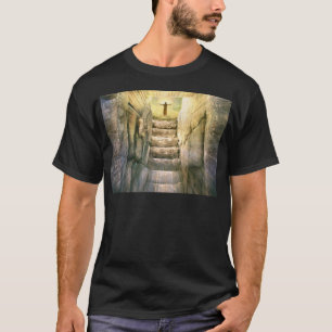 Jezus bij Legty Tomb Paasheropleving T-shirt