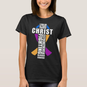 Jezus bladerkanker Christelijk t-shirt dat ik kan