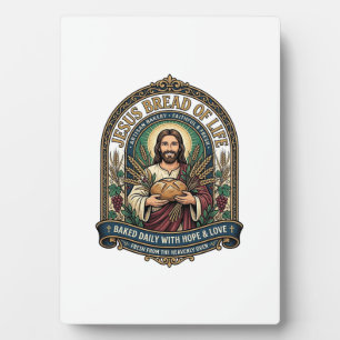 Jezus Brood Van Leven Jezus Brood Leven Bakkerij C Fotoplaat