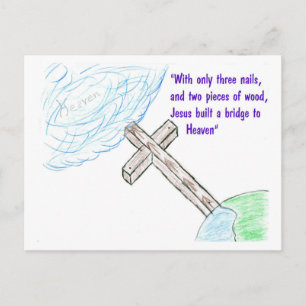 Jezus brug briefkaart