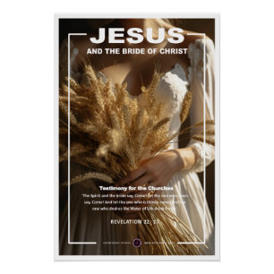 Jezus - Bruid van Christus 6 Perfect Poster