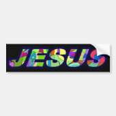Jezus bumper sticker (Voorkant)