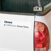 Jezus Bumpersticker (Op Truck)