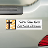 Jezus Bumpersticker (Op auto)