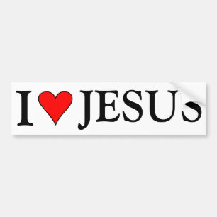 Jezus Bumpersticker