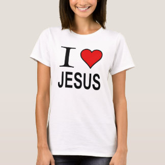 Jezus cadeautjes waar ik van hou Jezus logo Jezus T-shirt