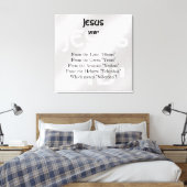 Jezus Canvas Afdruk (Insitu (Slaapkamer))