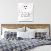 Jezus Canvas Afdruk (Insitu (Slaapkamer))
