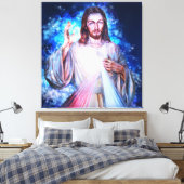 Jezus Canvas Afdruk (Insitu (Slaapkamer))