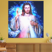 Jezus Canvas Afdruk (Insitu (Woonkamer))