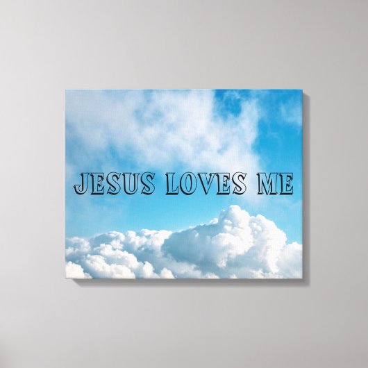 Jezus Canvas Afdruk (Voorkant)
