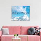 Jezus Canvas Afdruk (Insitu (Woonkamer))