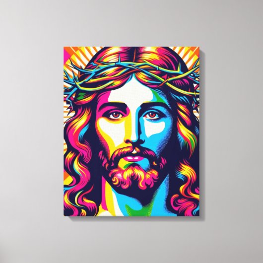 Jezus canvas kunst! afdruk (Voorkant)