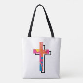 Jezus Canvas tas voor vrouwen (Achterkant)