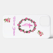 Jezus Case-Mate iPhone Case (Achterkant (horizontaal))