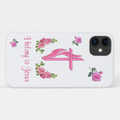 Jezus Case-Mate iPhone Case (Achterkant (horizontaal))