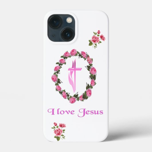Jezus Case-Mate iPhone Case (Achterkant)