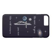 Jezus Case-Mate iPhone Case (Achterkant (Horizontaal))