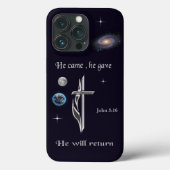 Jezus Case-Mate iPhone Case (Achterkant)