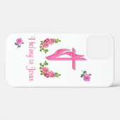 Jezus Case-Mate iPhone Case (Achterkant (horizontaal))