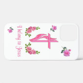 Jezus Case-Mate iPhone Case (Achterkant (horizontaal))