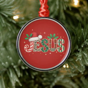 Jezus Christelijk Religieus Gezegde Geloof Bijbelv Metalen Ornament